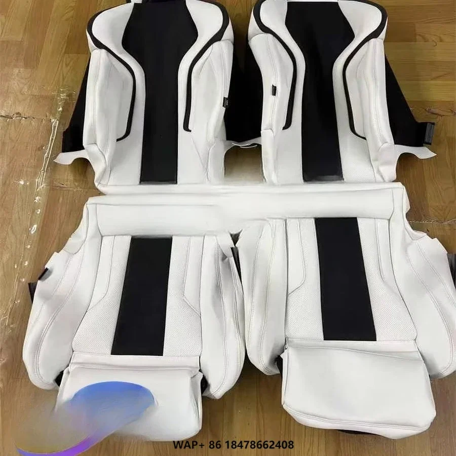For 7 5 3 1 Series X5 X3 X1 E46 E90 E60 F30 F10 E39 F20 G20 E36 Custom Fit Car Accessories Seat Covers for 5 Seats Leather