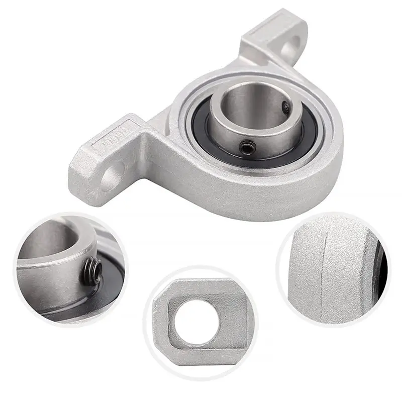 A95I-16 Pcs Bearing Housing Flange Bearing 10Mm KP000 Ball Bearing Block Pillow Block Bearing For Spare Parts For 3D Printer