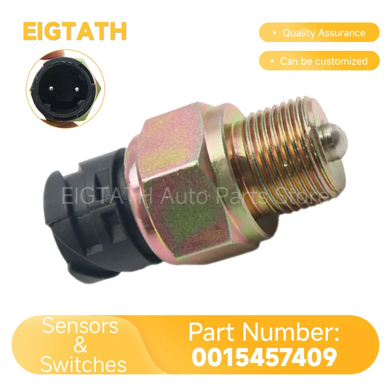 Reverse Light Switch 0015457409 for Mercedes-Benz Sprinter 901-904 W638 W639 Actros Atego W202 W210 Auto Spare Parts A0015457409