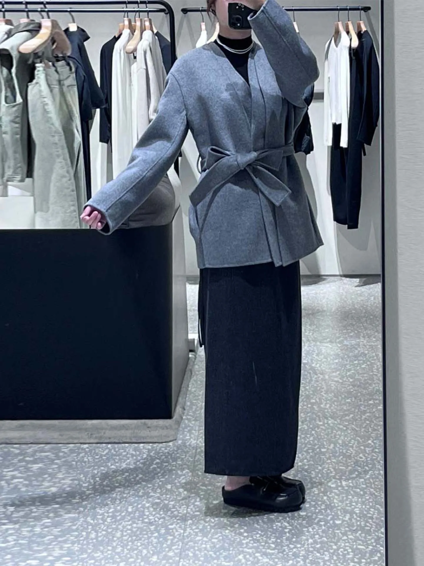 

Мужское двубортное шерстяное пальто из 70% шерсти и 30% шелка, двойной слой, с пуговицами, модель Jaet