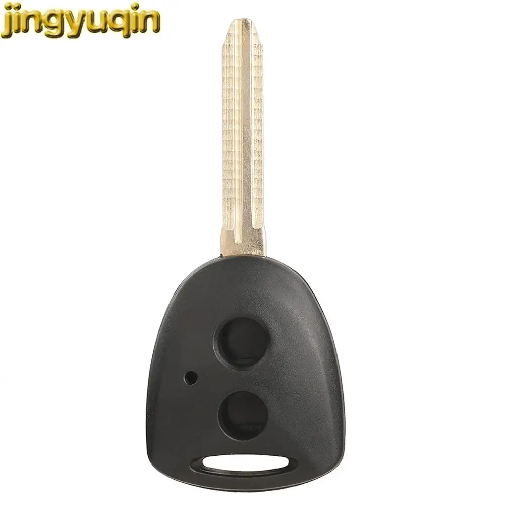 Jingyuqin 2 Buttons Smart Car Key Fob Shell For Toyota DAIHATSU Remote Keyless Entry