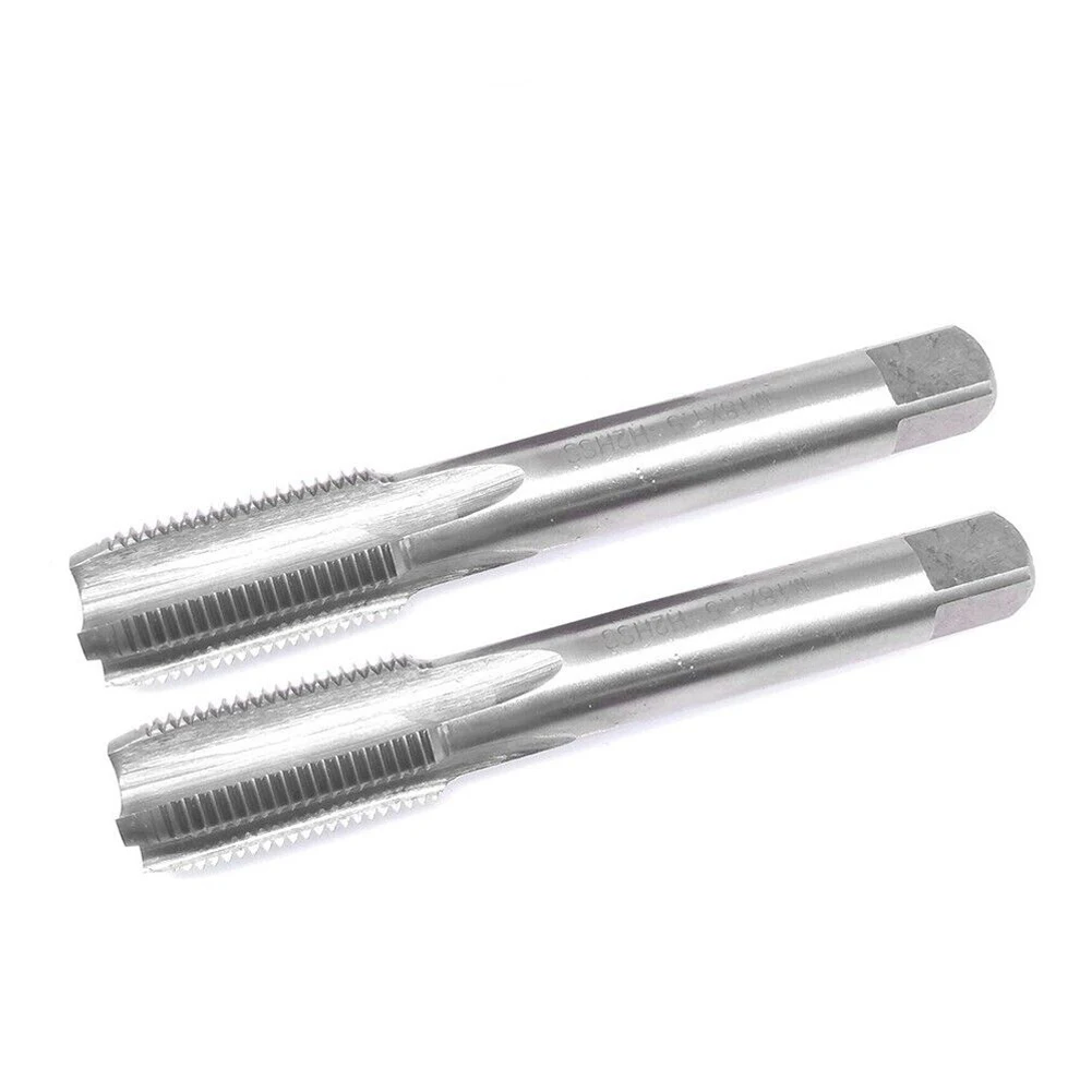 

2 шт., набор метрических конусов и метчиков HSS M18x1, шаг 5 мм, правая резьба диаметром 18 мм для прецизионной резьбы