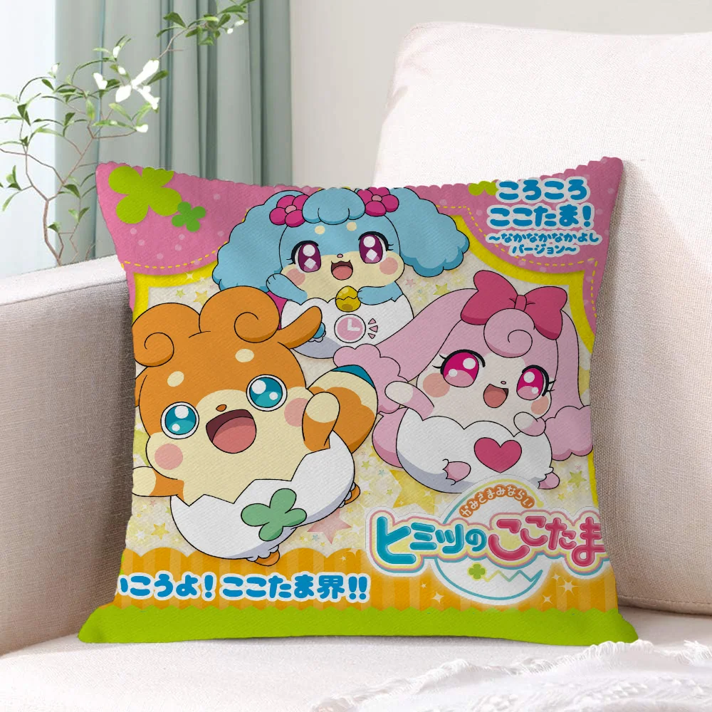 Decorative Cushions Himitsu No Cocotama Luxury Living Room Decoration Cushion Cover 50x50 Personalized Gift Pilow Covers Home