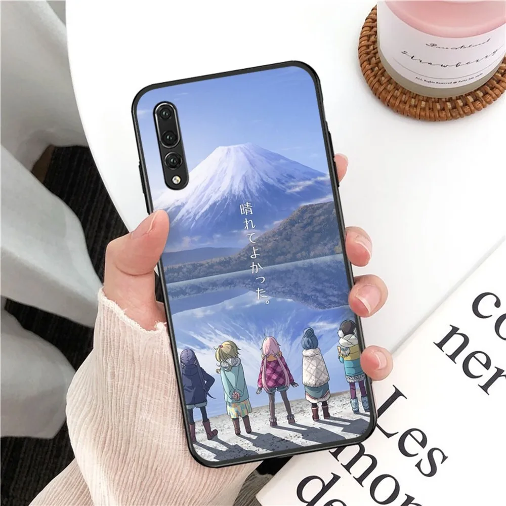 Laid Back Camp Pine Cone Shima Rin Nadeshiko-Yuru Camp Phone Case For Samsung J 7 plus 7core J7 neo J6 plus prime J6 J4 J5