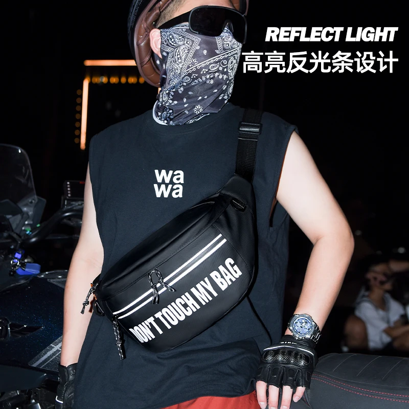 

Мужская сумка через плечо для поездок на велосипеде Женская яркая Светоотражающая Модная брендовая вместительная сумка через плечо