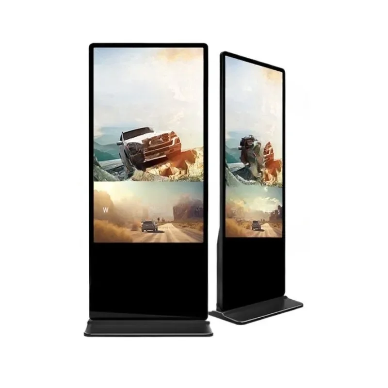 

55 inch vertical advertising machine floor type non-touch intelligent high definition LCD promotional display
