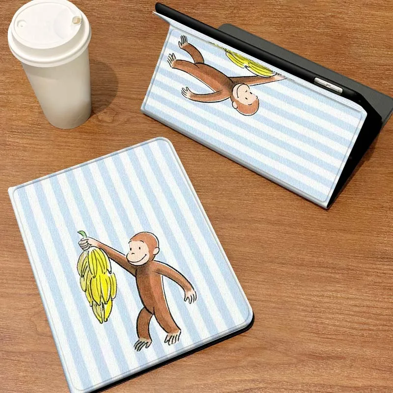 

Monkey Cartoon Cute Pattern For Samsung Galaxy Tab A7 A9 A11 S6 A11 A8 S11 Lite Plus 10.4 10.5 10.1 Inch Tablet Case