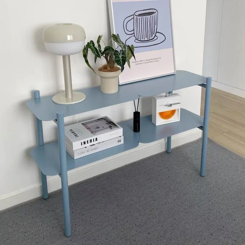 

Multi-functional Storage Rack for Bedroom & Living Room, Modern Minimalist Compact Corner Display Stand for Small Spaces