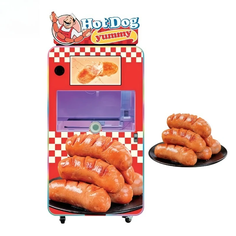 FL Wholesale Bestselling Full Self-Service Sausage Machine | Smart Large Capacity | Smokeless | Customizable Vending Machine