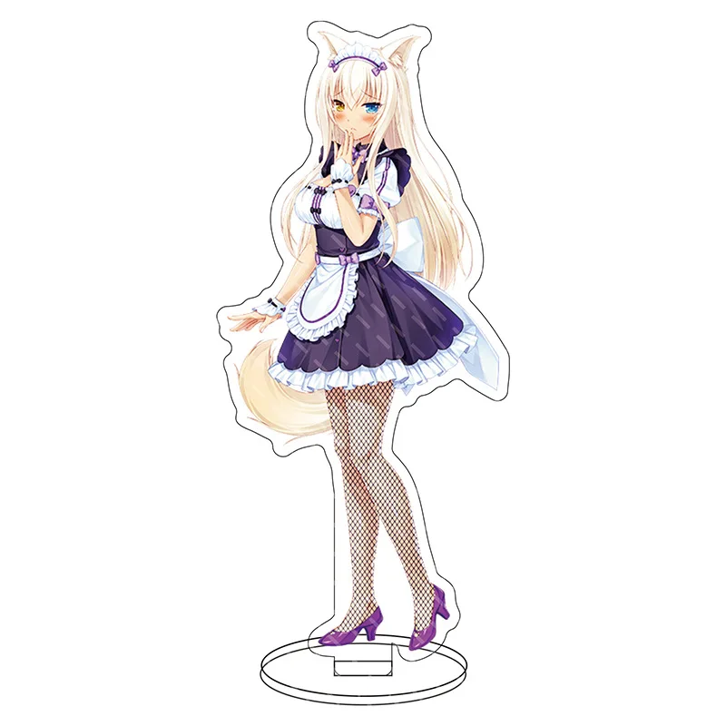 16CM Anime-Spielfigur NEKOPARA Chocola Vanilla Maple Cinnamon Azuki Coconut Minazuki Shigure Cos Acryl-Ständer Ornamente Geschenke – Detail 7