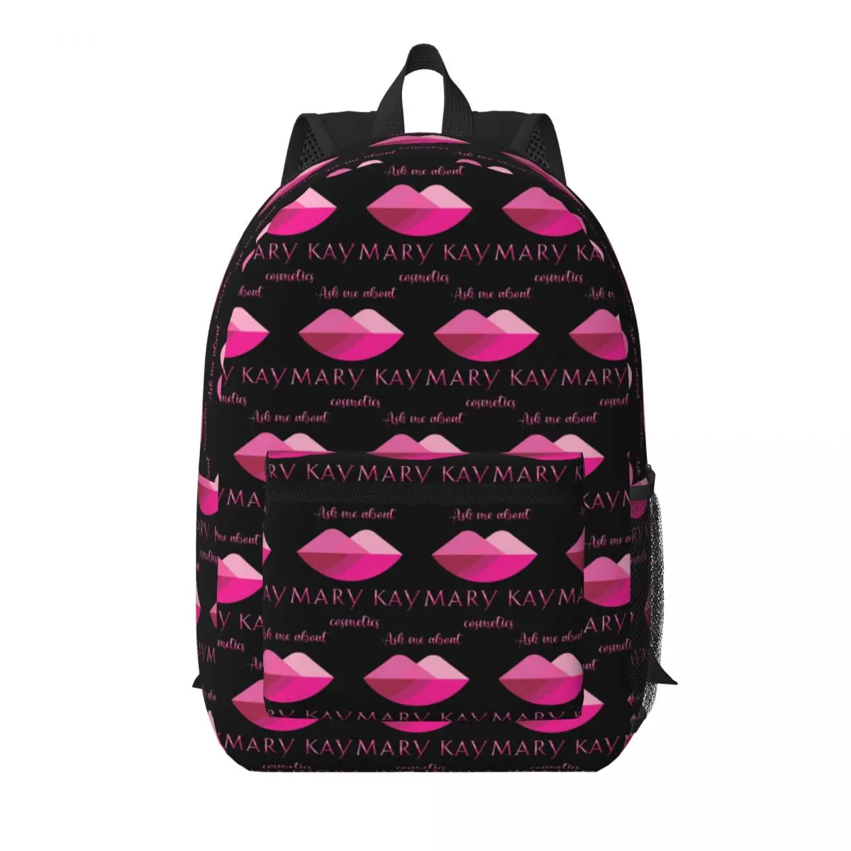 Pergunte-me sobre a mochila escolar Mary Kay Cosmetics para estudantes, mochila de viagem para caminhadas, mochila escolar para meninos e meninas, bolsas de ombro
