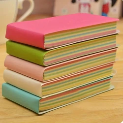 100 Sheets Notebook Portable Stationery Notebooks Notepad Office Kawaii Writing Pads School Supplies