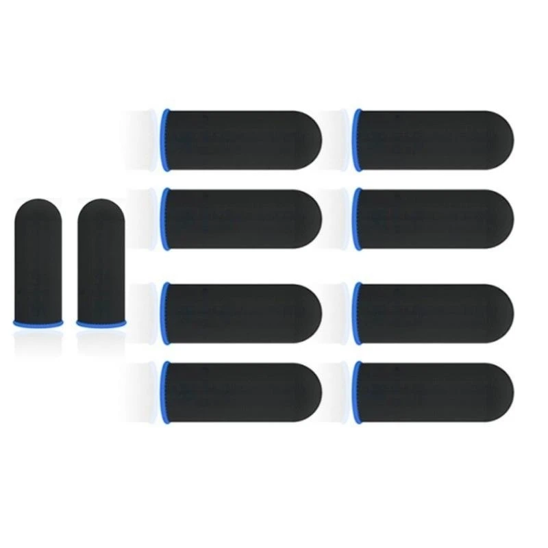 Coperture per dito 02DD guanti antidri per i giochi mobile dito.