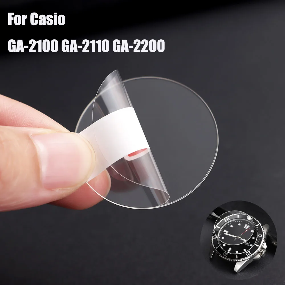 1Pcs 9H Tempered Glass Easy Installation For Casio GA-2100 GA-2110 GA-2200 Watch Screen Protector Watch Accessories
