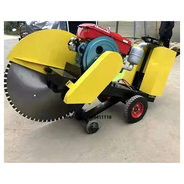 ماكينة قطع منشار الخرسانة 450 كجم 800 مم ماكينة قطع أرضية الطريق الكبيرة 1200 أسفلت #1