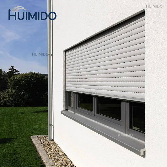 China Wholesale Automatic Security Aluminium Metal Rolling Roll up Shutter Window Doors Hurricane Storm Aluminum Roller Shutter