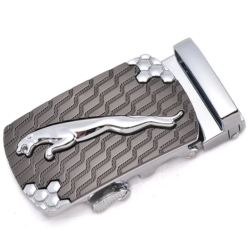 Fashion Men\'s Business Alloy Automatic Buckle Unique Men Plaque Belt Buckles for 3.5cm Ratchet Men Apparel Accessories g12540