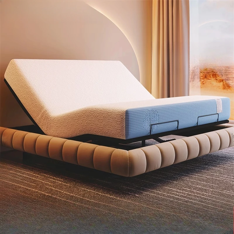 

Dabai cooperation smart bed, master bedroom new bedside suspension electric smart fabric