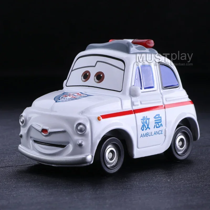 TAKARA TOMY Tomica 디즈니 자동차 C-39 루이지 C-23 귀도 구급차 합금 장난감 모터, 다이캐스트 금속 모델 선물