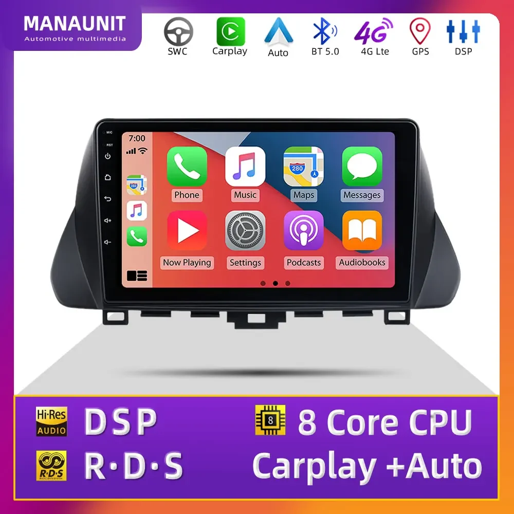 For Hyundai LA FESTA 2019  Car Multimedia Player,Carplay,Android Auto,Radio,Navigation,GPS,Stereo,Head Unit,DVD,BT5,4G,WIFI,ADAS