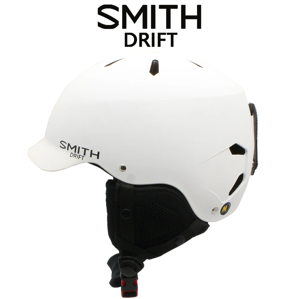 

SMITH DRIFT Ski Helmet Men Women Kids CE Safety Winter Sports Snow Skiing Snowmobile Snowboard Skateboard Helmet Size 54-61cm