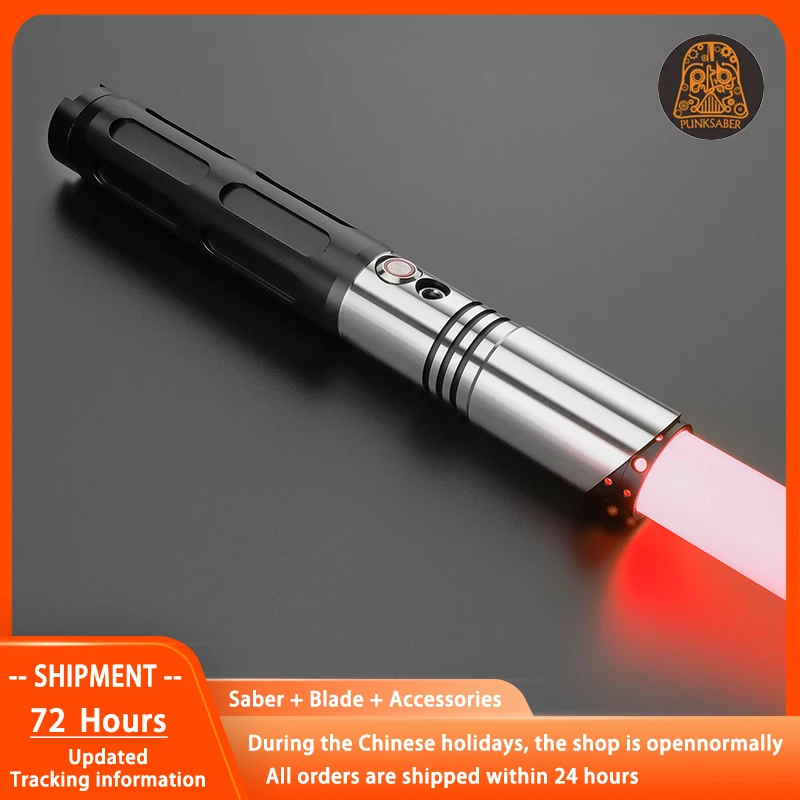 

PunkSaber Lightsaber Neopixel Jedi Laser Sword Heavy Dueling Sensitive Smooth Infinite Changing Hitting Sound Light Saber Toys