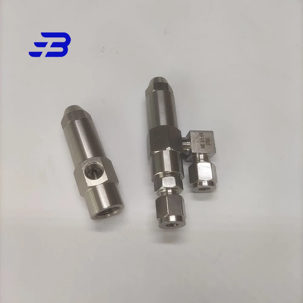 Stainless steel Waste Oil Burner Nozzle Fuel Oil Nozzle industrial Siphon Boiler Nozzle Boilers atomizing Burner Nozzle with 8mm