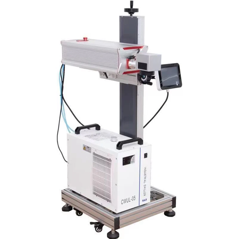 Macchina per incisione laser su metallo da tavolo ad alta precisione HC-715C Macchina per la stampa di logo in metallo