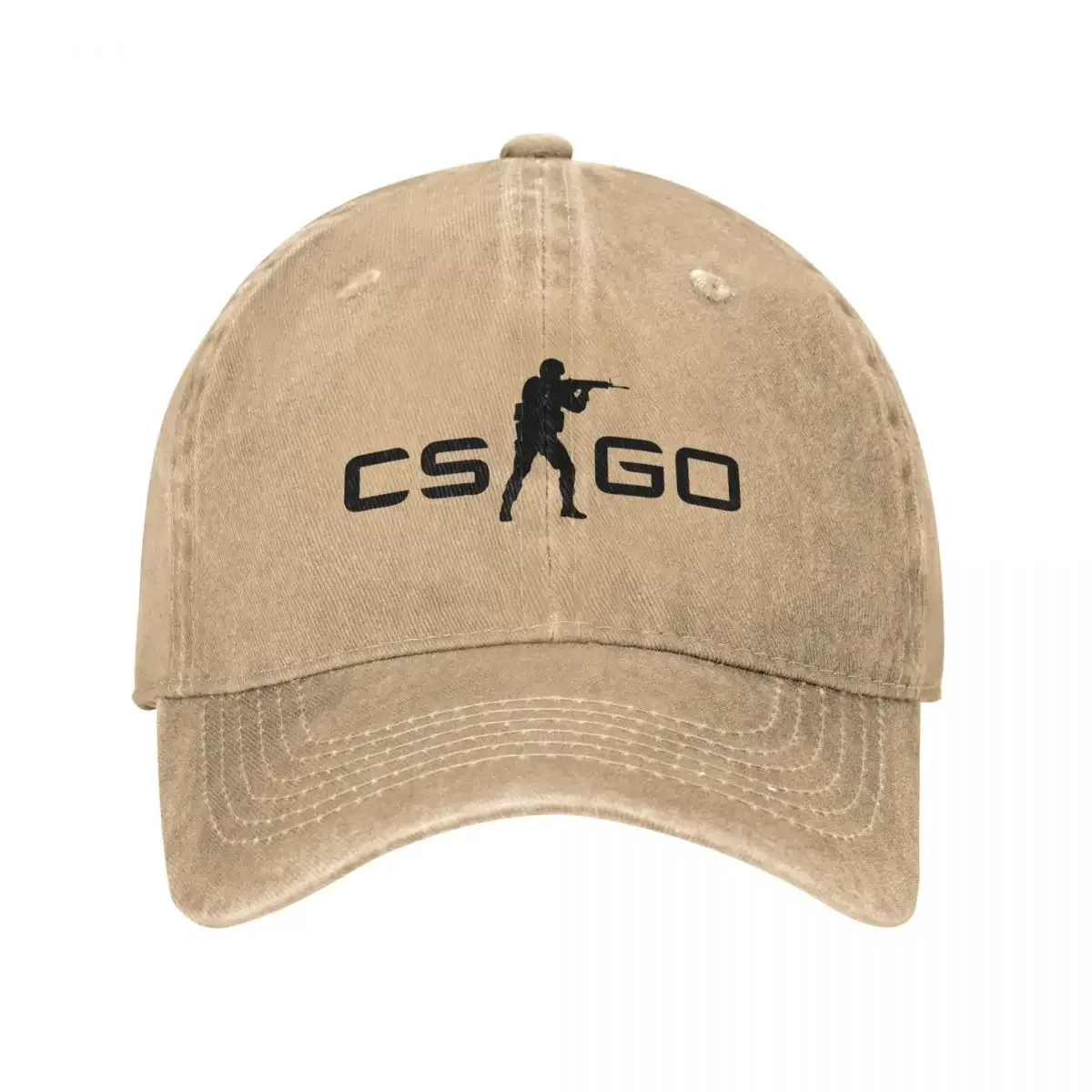 

Counter-Strike 2 CS Go Unisex Style Baseball Cap Shootting Game Distressed Denim Hats Cap Vintage Outdoor Summer Headwear