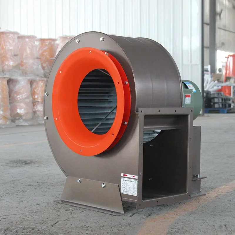 ارتفاع تدفق الهواء الضغط الأوسط منفاخ الطرد المركزي 3 المرحلة الثقيلة منخفضة الضوضاء المطبخ هود العادم الدخان مراوح التهوية