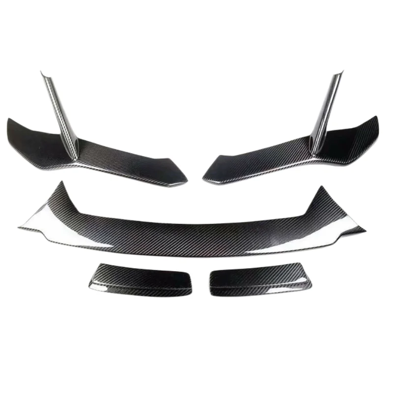 Novit Style Dry Carbon Fiber front bumper lip for Lamborghini huracan EVO Dry Carbon Fiber front lip body Kit 2019