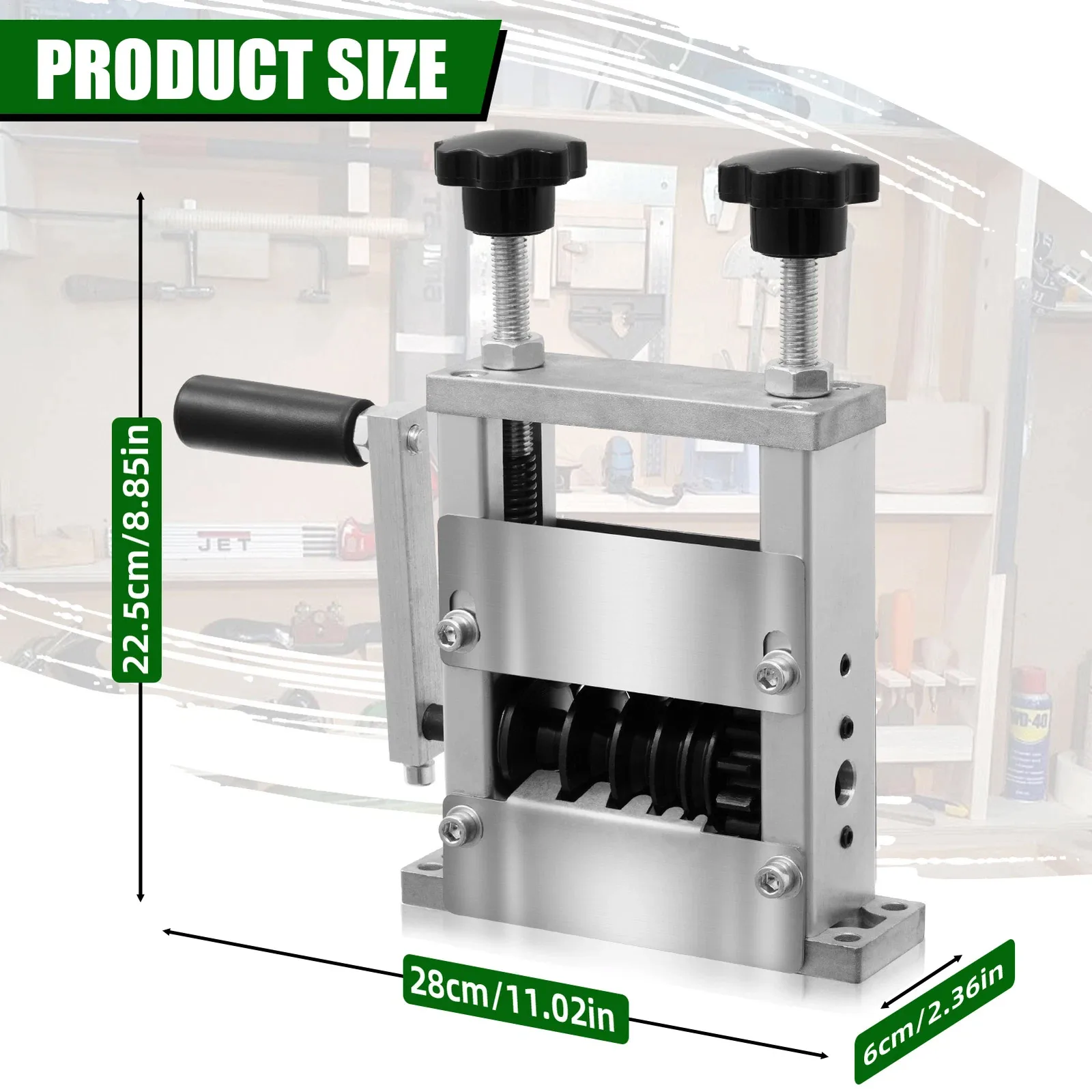 【Nouveauté 2026】Machine à dénuder les fils manuelle 1-21mm 6 canaux, lame en alliage dur, outil de dénudage de câbles en cuivre pour électricien et recyclage