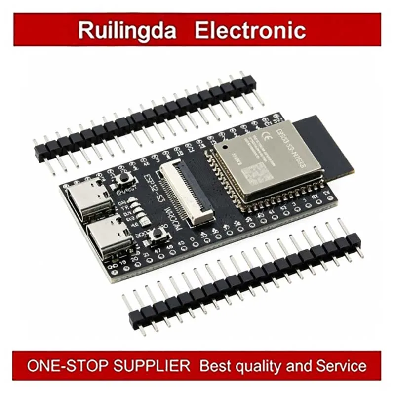 ESP32-S3-N16R8 CAM WiFi Bluetooth Development Board Programming Learning Controller Core Module for Electronics Projects