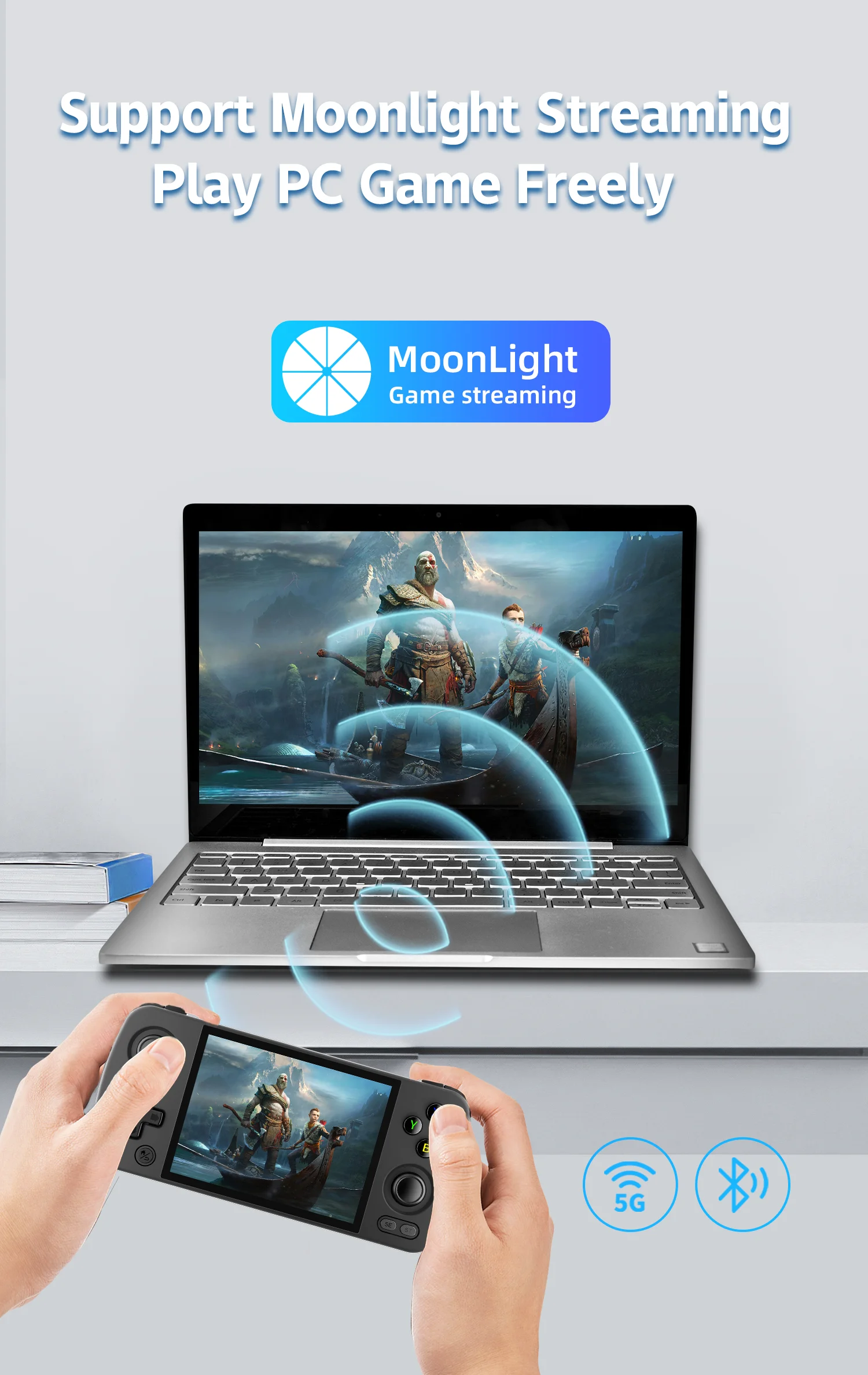 ANBERNIC RG405M Metal Handheld Game Console Android 12 System Unisoc Tiger T618 4 Inch IPS Screen Game Player Support OTA Update - Image 8