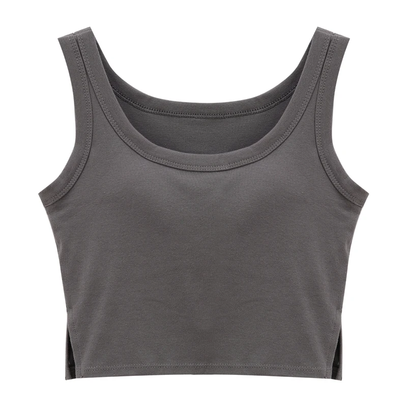 Spor débardeur femmes ort Sle vêtements intérieurs vêtements chauds coupe ajustée sans coussin de poitrine trajet Sle Faion 2025 automne nouveauté