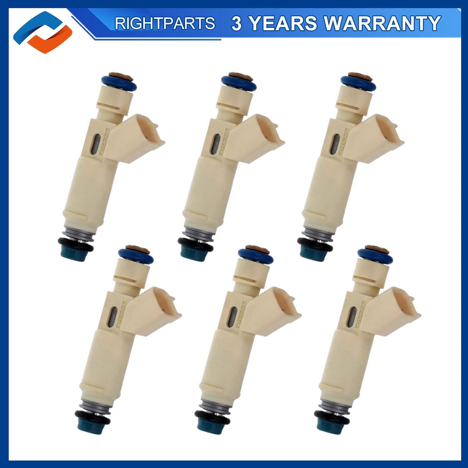 6PCS YL8E-C7B Fuel Injectors For Mazda Mercury 3.0L 2001-2004 YL8EC7B 822-11157