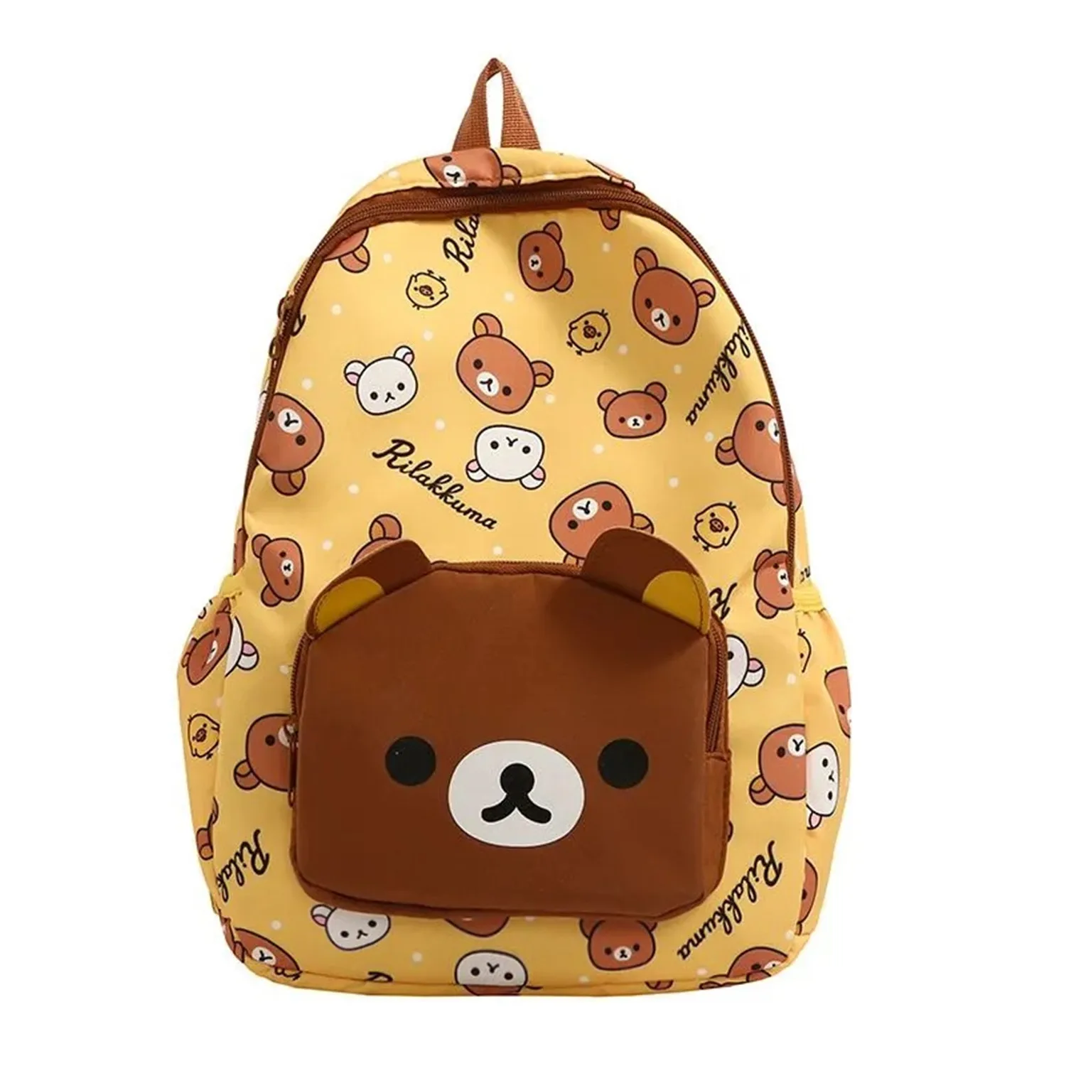 

Новый милый нейлоновый рюкзак Rilakkuma Bear для мальчиков, девочек и женщин, школьные сумки для детей