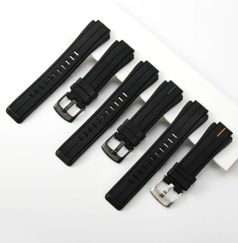 シリコンウォッチアクセサリー,ed Mouth,tiex de t2n720 t2n721 twt76300シリーズと互換性があり,16x24mm