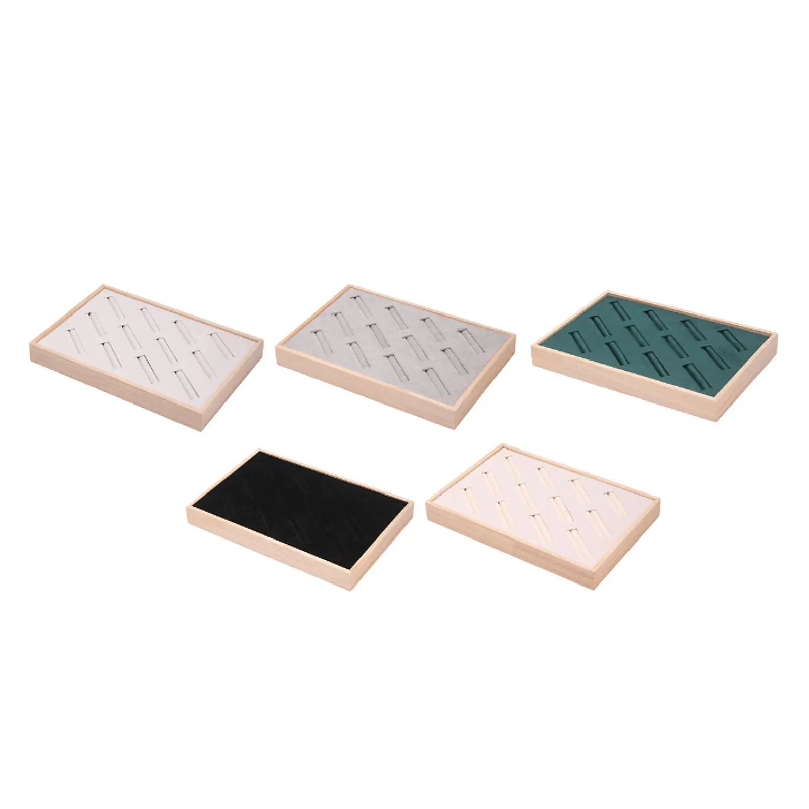 

Bangle Tray Rectangle Display Holder Jewelry Displaying Shop Bracelet Holder