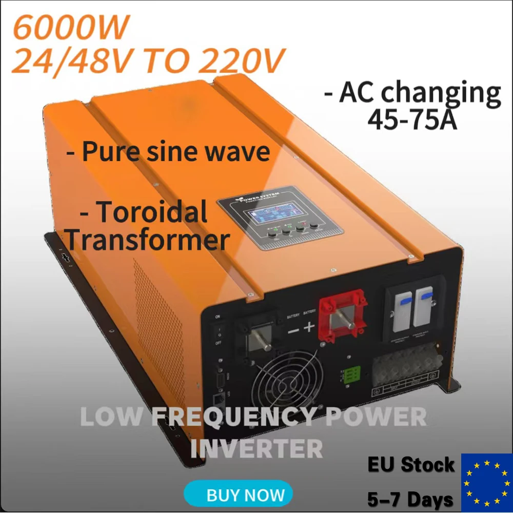 Imagem -02 - Placa de Controle pv para Inversor Solar Baixa Freqüência Série rp Rp3000 Rp6000 Rp12000