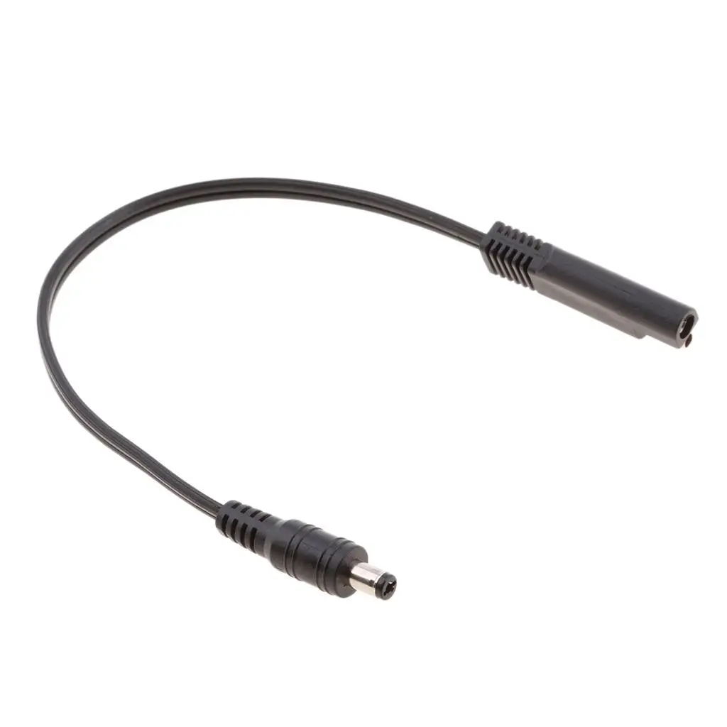 SAE Plug to 5.5mm X 2.1mm DC Coax Male Adapter Cable 18AWG for Universal Power Conversion