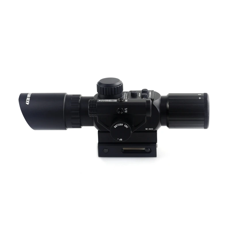 4X30 IR short red dot sight  with red laser mechanism suitable for 11mm/20mm guide rails airsoft hunting lunettes outdoor