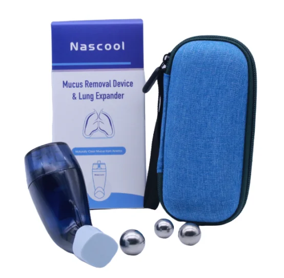 Portable Mucus Removal Device Lung Expander Respiratory Trainer