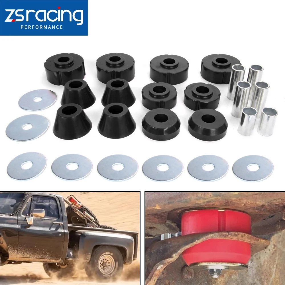 7-101 Cab Body Mount Bushings Kit Compatible With Chevy  GMC Regular Cab C10 C15 1967-1972 SFN208