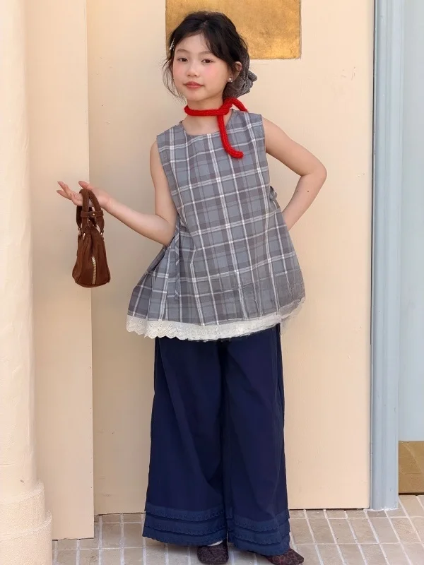 boraqin-completo-estivo-per-bambini-stile-coreano-set-due-pezzi-con-pantaloni-a-gamba-larga-senza-maniche-a-quadretti-leggero-e-traspirante
