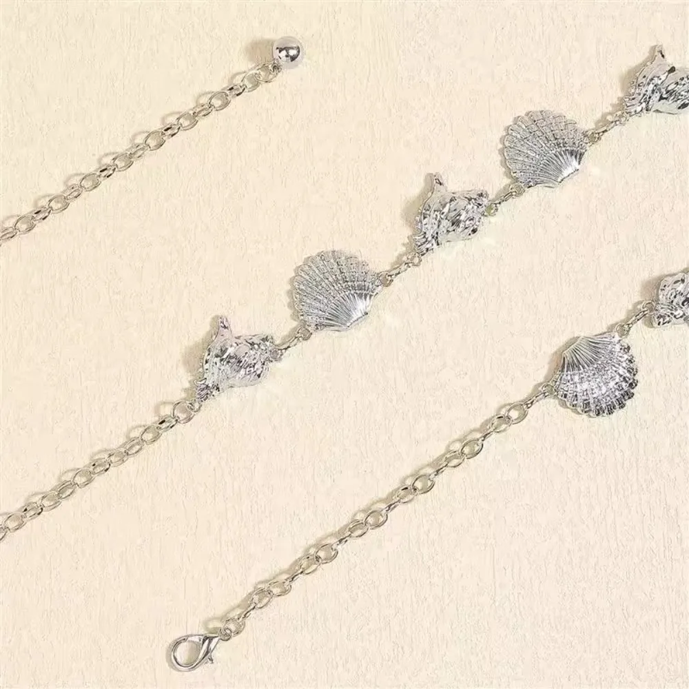 

Vintage Snail Bohemian Waist Chains Belly Chain Jewelry Dress Belt Chains Silver Waistband Shell Body Chain Indian Dance