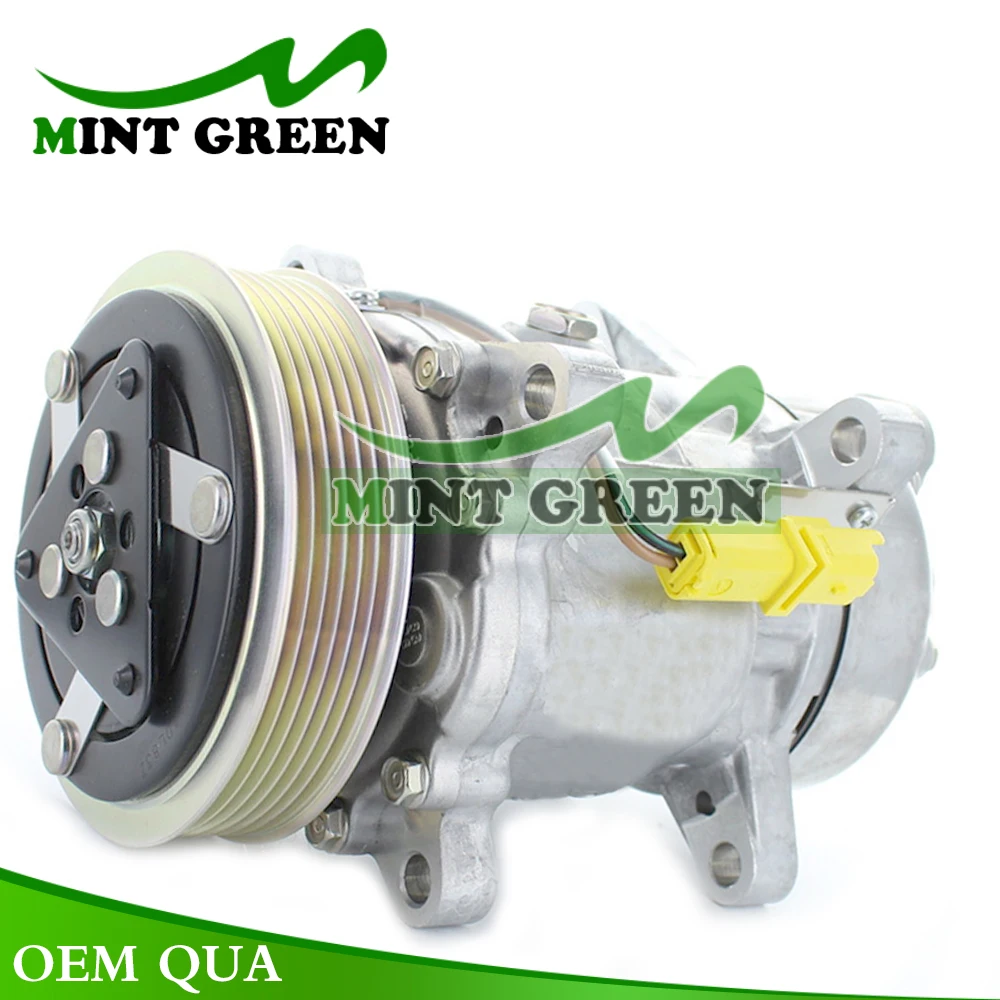 CAR Air Conditioning AC Compressor For Peugeot 206 307 1.4 HDi 2.0 HDi CC301DP 1460 1437 6453KW TSP0155419 9639078280