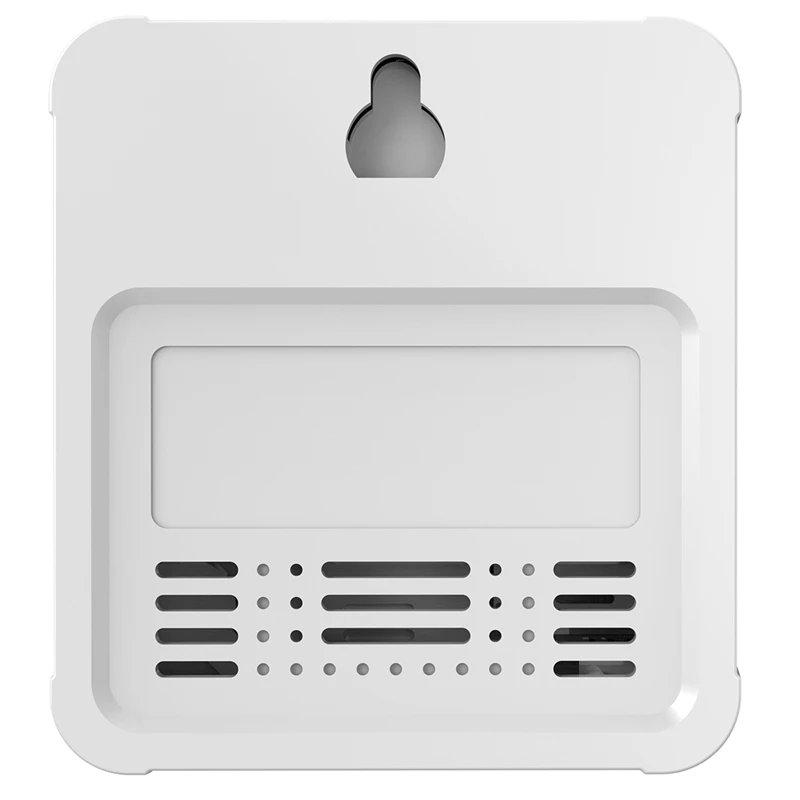 Plastic Air Quality Monitor Thermohygrometer, Clock Alarm And Gas Detector Of PM2.5,PM10,HCHO,C6H6,CO2 Sensor