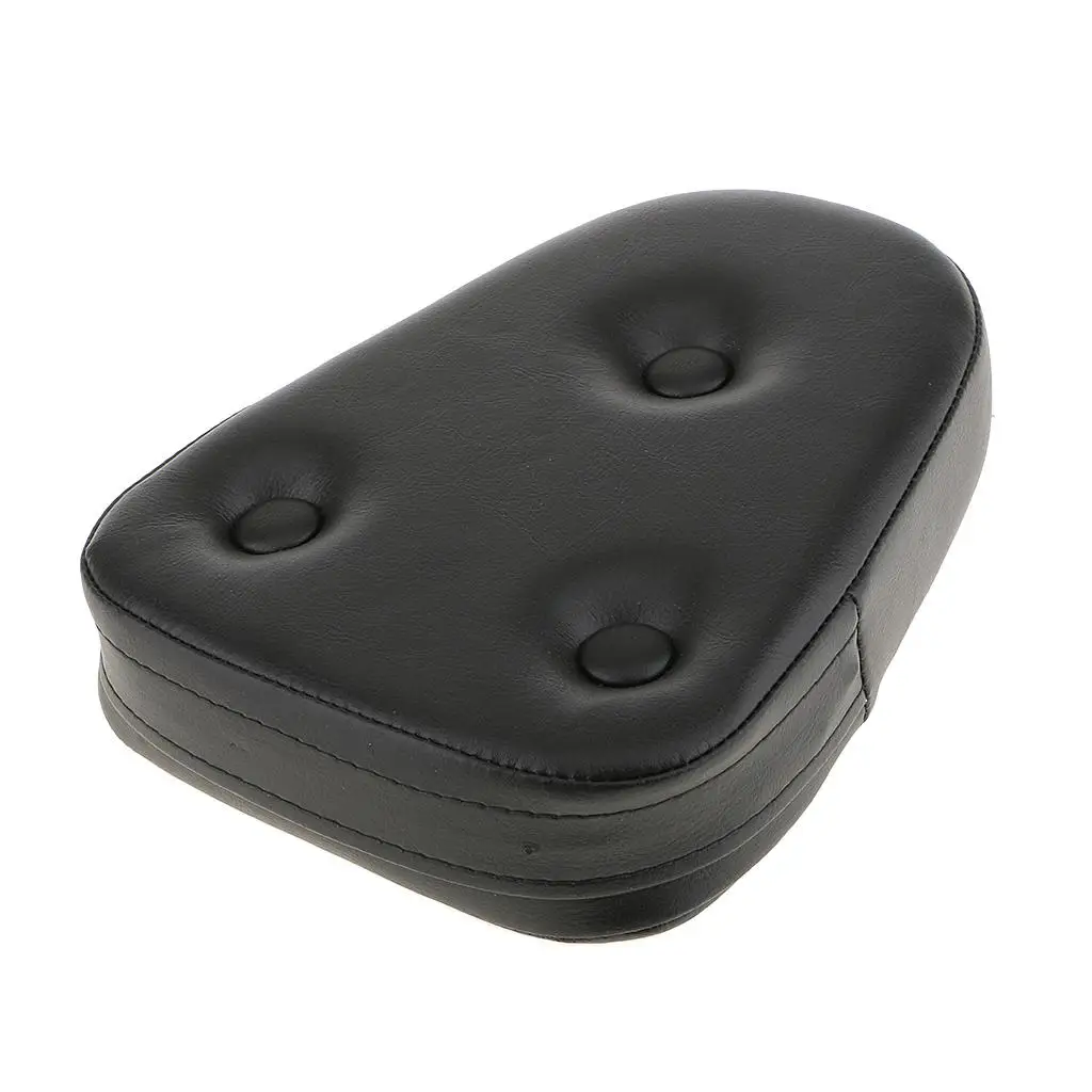 Comfort Backrest Cushion Synthetic Leather Seat Support Pad for Harley Cruising Prince Car Motorcycle