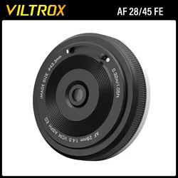 VILTROX AF 28mm F4.5 Autofocus Full Frame Lens Retro Ultra-thin For Sony E Mount A7C A6400 A6700 ZV-E10 A7M5